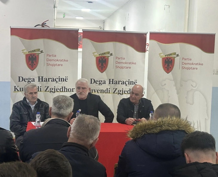 Ismet Sinani zgjidhet kryetar i degës Haraçinë-PDSH