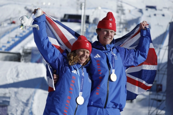 Records tumble for British team on super Sunday at Winter Olympics