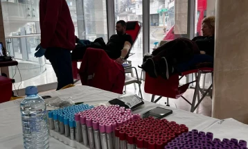 Велешките извидници во акција за крводарување собраа 45 крвни единици