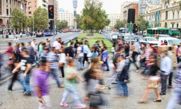 Median age of population is 42.21 years in the country and 44.9 years in EU