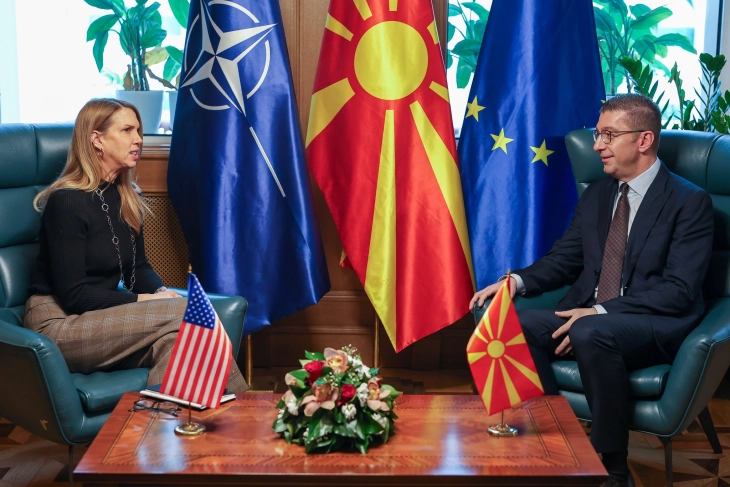 Mickoski – Varnes: Joint commitment for further enhancement of relations between North Macedonia and U.S.