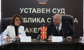 Gjykata Kushtetuese dhe Akademia për Gjyqtarë dhe Prokurorë Publik nënshkruan memorandum për bashkëpunim