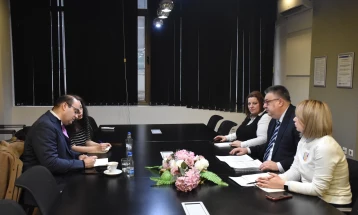 Minçev në takim me Peter Vagin nga OECD/SIGMA: Intensifikim i reformave në administratën publike dhe përgatitje e zgjidhjeve kyçe ligjore