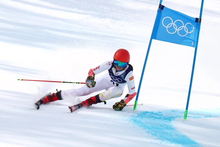 ЗОИ 2026: Атанасовска не ја заврши трката и во слалом