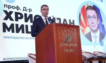 Mickoski: Systemic fight against informal economy, Gov’t policy clear – stable finance and protected living standard