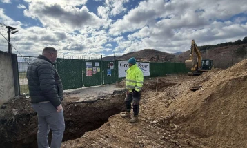 Интензивна изградба на инфраструктурата во новата населба СРЦ во Делчево