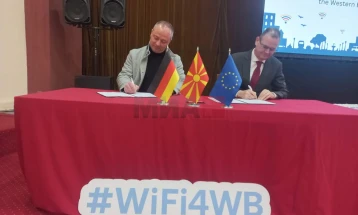 Со иницијативата WiFi4WB обезбеден бесплатен јавен интернет во 64 општини низ државата, првата мрежа во Општина Кочани