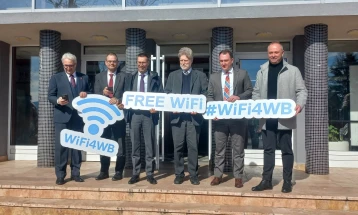 Me nismën WiFi4WB është siguruar internet publik pa pagesë në 64 komuna të vendit, rrjeti i parë në Komunën e Koçanit