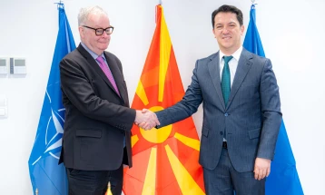 Вицепремиерот Сали на средба со ирскиот амбасадор Вард: Потврдена поддршката за европската перспектива