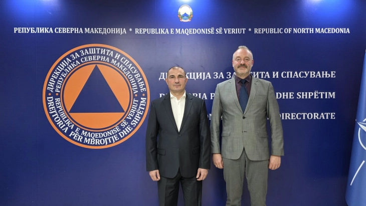 Ангелов се сретна со Клаус Михаил Грубер, полициски аташе во Амбасадата на Австрија во Македонија