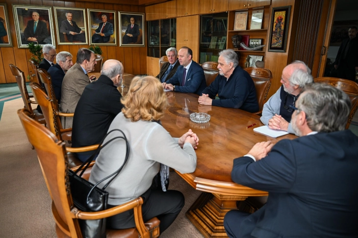 Средби на Гаши во МАНУ: Активно вклучување на Академијата во стратешките процеси на развој на државата