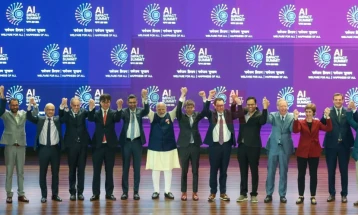 Светските лидери ги истакнаа ризиците и придобивките од ВИ на самитот во Њу Делхи