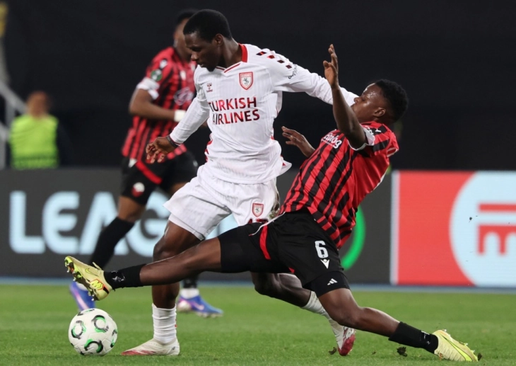 Минимален пораз на Шкендија од Самсунспор во Конференциската лига