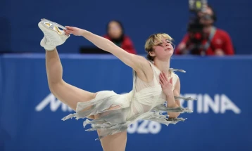 Liu turns arena into disco party to claim figure skating gold for US