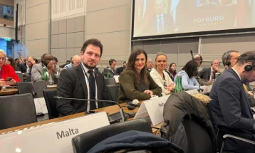 Собраниска делегација на 25. зимски состаноци на ПС на ОБСЕ