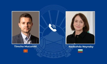 Mucunski - Neynsky: Relations between Skopje and Sofia should be guided by good neighbourliness, friendship, constructive cooperation