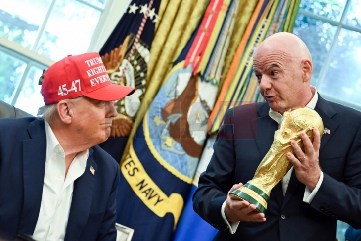 Tramp dhe Infantino do të ndërtojnë një stadium në Gaza