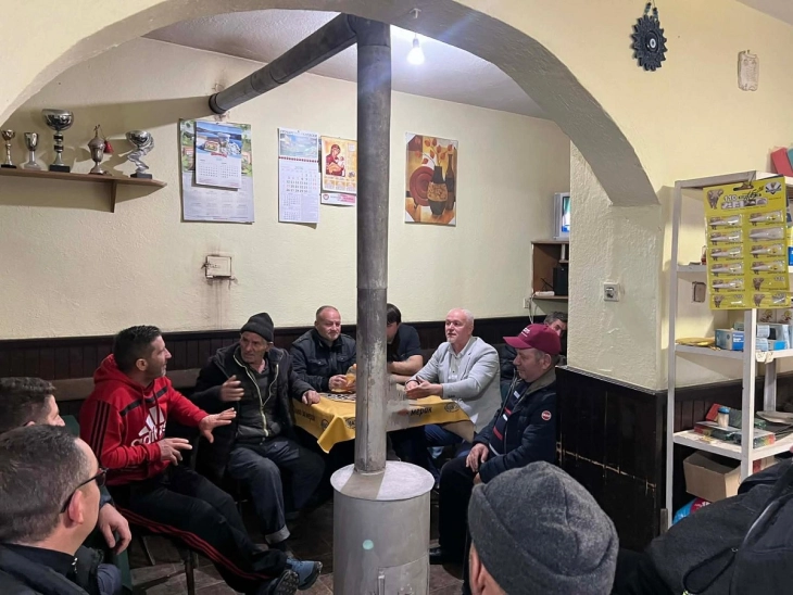 Градоначалникот Костадинов започна со посети на сите помали места во Чешиново – Облешево