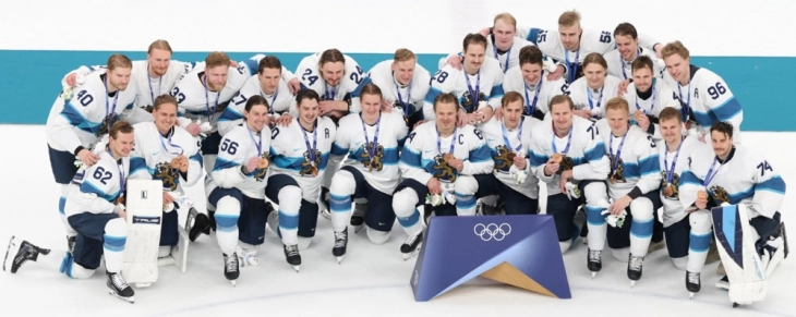 ЗОИ2026: Финските хокеари ја освоија бронзата