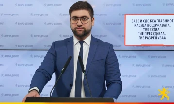 Манасиевски: Заев и СДС беа главниот кадија во државата, тие судеа, тие пресудуваа, тие разрешуваа