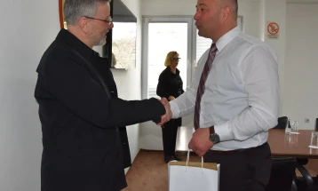 Амбасадорот на Швајцарија Кристоф Зомер во посета на Општина Кочани