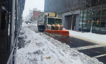 Фото галерија на МИА: Менхетен по страшната снежна бура