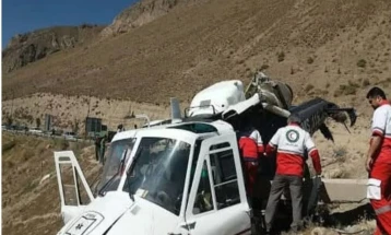 Ирански воен хеликоптер се урна во пазар во покраината Исфахан; четворица загинаа