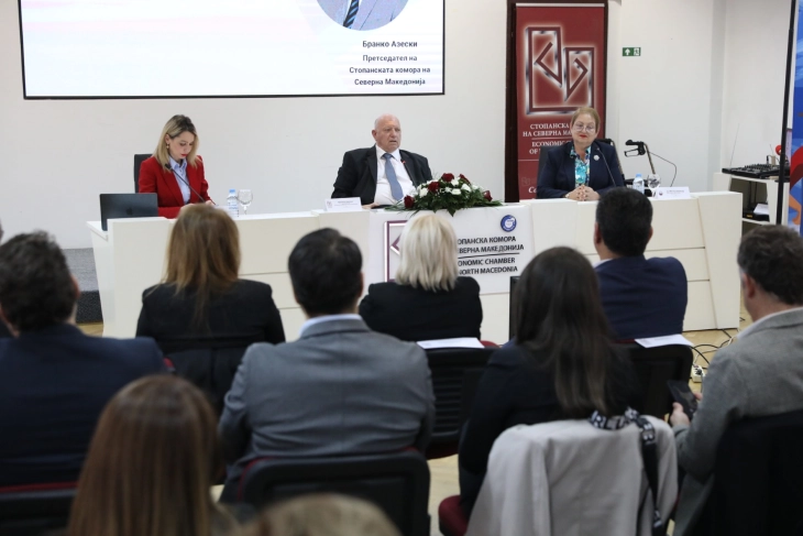 Обраќање на Јаневска и на Азески на презентација на резултатите од дуалното образование (живо)