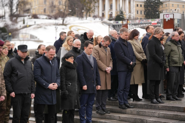 Deputy PM Sali attends memorial ceremony in Kiev, set to meet Ukraine's Svyrydenko and Kachka