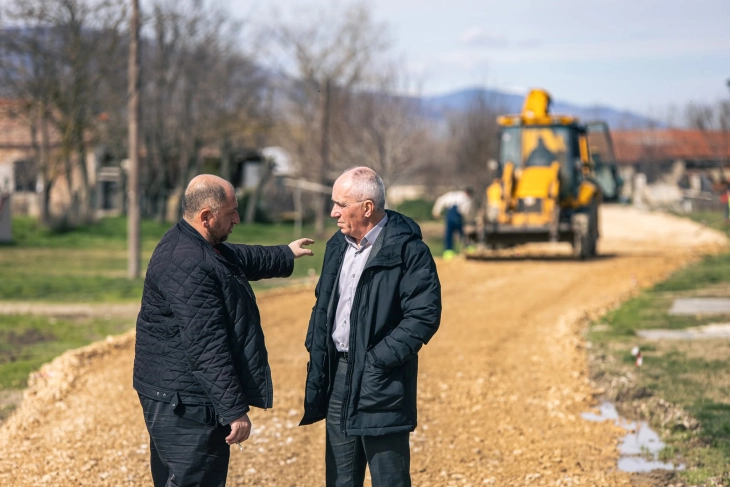 Општина Битола гради улици во рурални средини