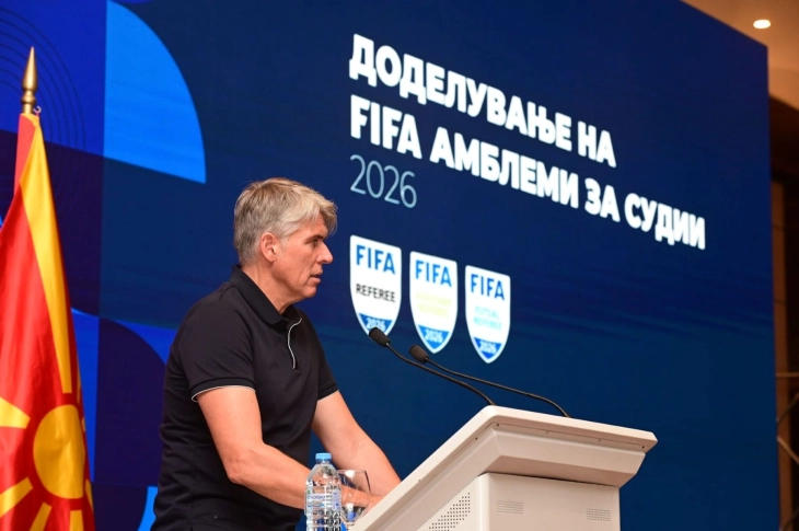 Росети: Македонските фудбалски судии напредуваат и се физички подготвени на врвно ниво