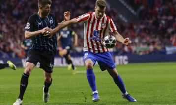 Атлетико Мадрид избори осминафинале во Лигата на шампионите