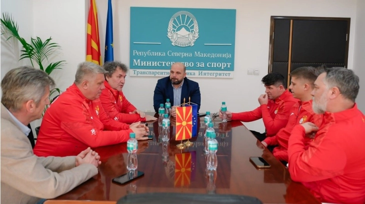 Министерството за спорт организира прием за параолимпиецот Зоран Јовановски пред настапот на ЗПОИ 2026