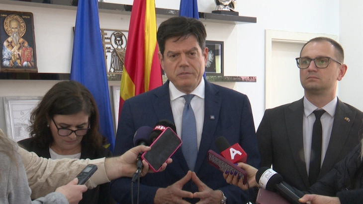 Рокас: Процесот на пристапување во ЕУ е дефиниран со договори, не коментираме случаи на законодавството и чекаме сеопфатен Кривичен законик