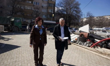 Во завршна фаза реконструкцијата на бензинската станица во Расадник, се гради и нов паркинг