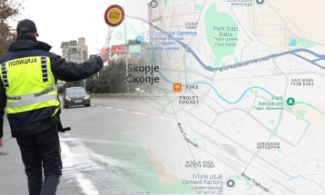 Regjim i posaçëm trafiku në Shkup për shkak të vizitës së presidentit shqiptar