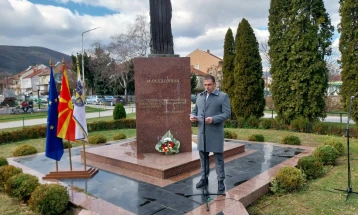 Во Струмица одбележани 22 години од загинувањето на претседателот Трајковски