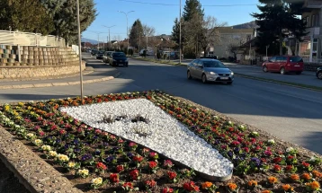 Јавното комунално претпријатие Брегалница уреди нови цветни паркови во Делчево