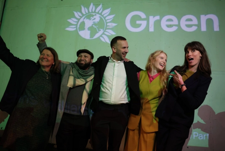 UK's Green Party wins its first-ever parliamentary by-election