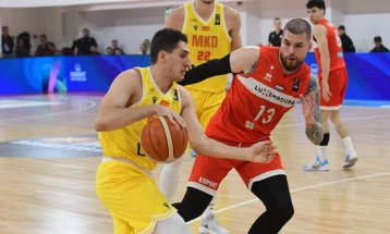 Македонските кошаркари го совладаа Луксембург за трета победа во европските претквалификации