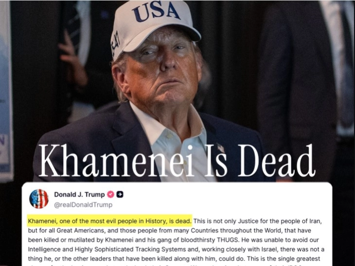 Трамп: Хамнеи е мртов, ова е правда и за Иранците и за Американците