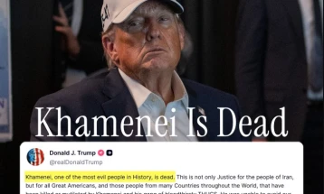 Трамп: Хамнеи е мртов, ова е правда и за Иранците и за Американците