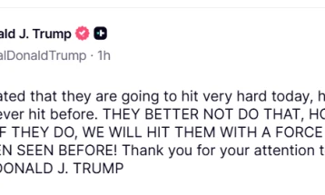 Трамп го предупреди Иран да не се одмаздува по нападите