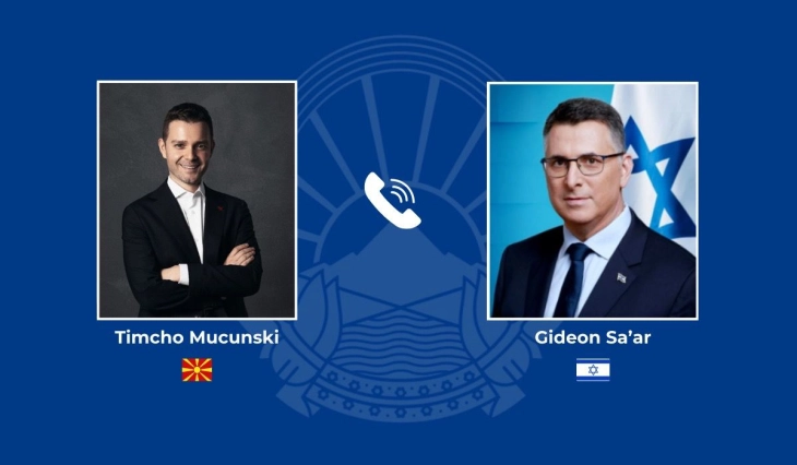 Support for coordinated US-Israel efforts reaffirmed during Mucunski-Sa'ar call