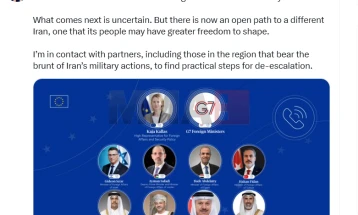 Kallasi: Tani është e hapur rruga drejt një Irani tjetër