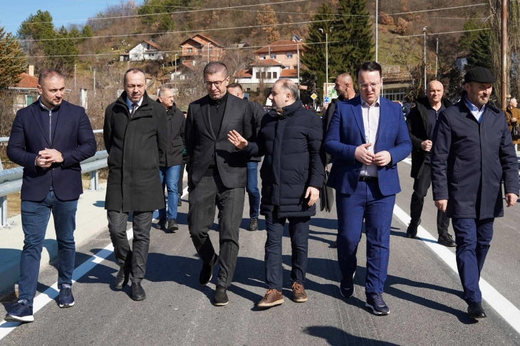 Mickoski: Kriva Palanka bypass inaugurated, more Corridor 8 capital investments to come