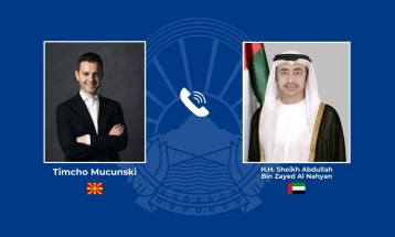 Mucunski expresses strong support to UAE, condemns Iran's attacks
