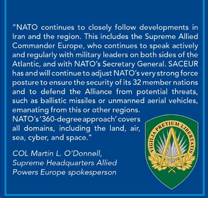 НАТО ги прилагодува силите за да се спротивстави на „потенцијалните закани“