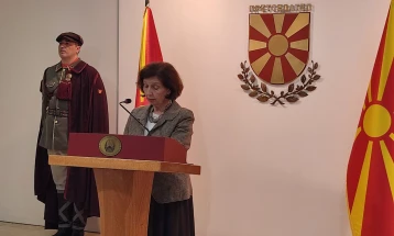 Изјава на претседателката Сиљановска-Давкова по седницата на Советот за безбедност (во живо)