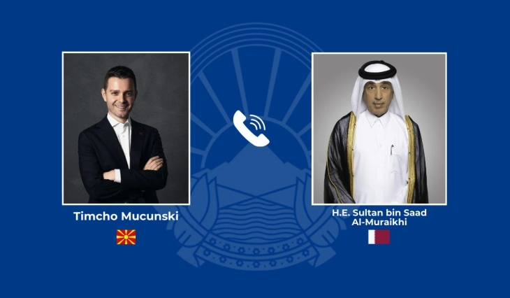 Firm solidarity and full support to Qatar, Mucunski tells Al Muraikhi